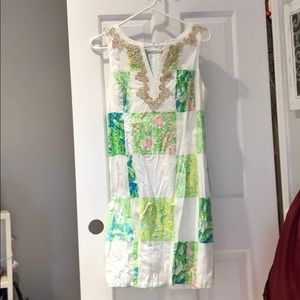 Lily Pulitzer patchwork dress